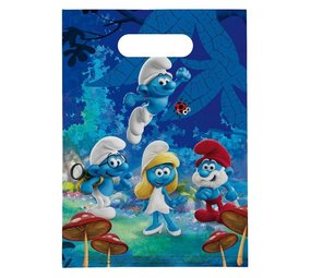 Party bag Smurfs party 8 pieces Party bag Smurfs party 8 pieces