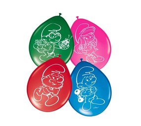 Ballon Smurfs Party 8 Stücke