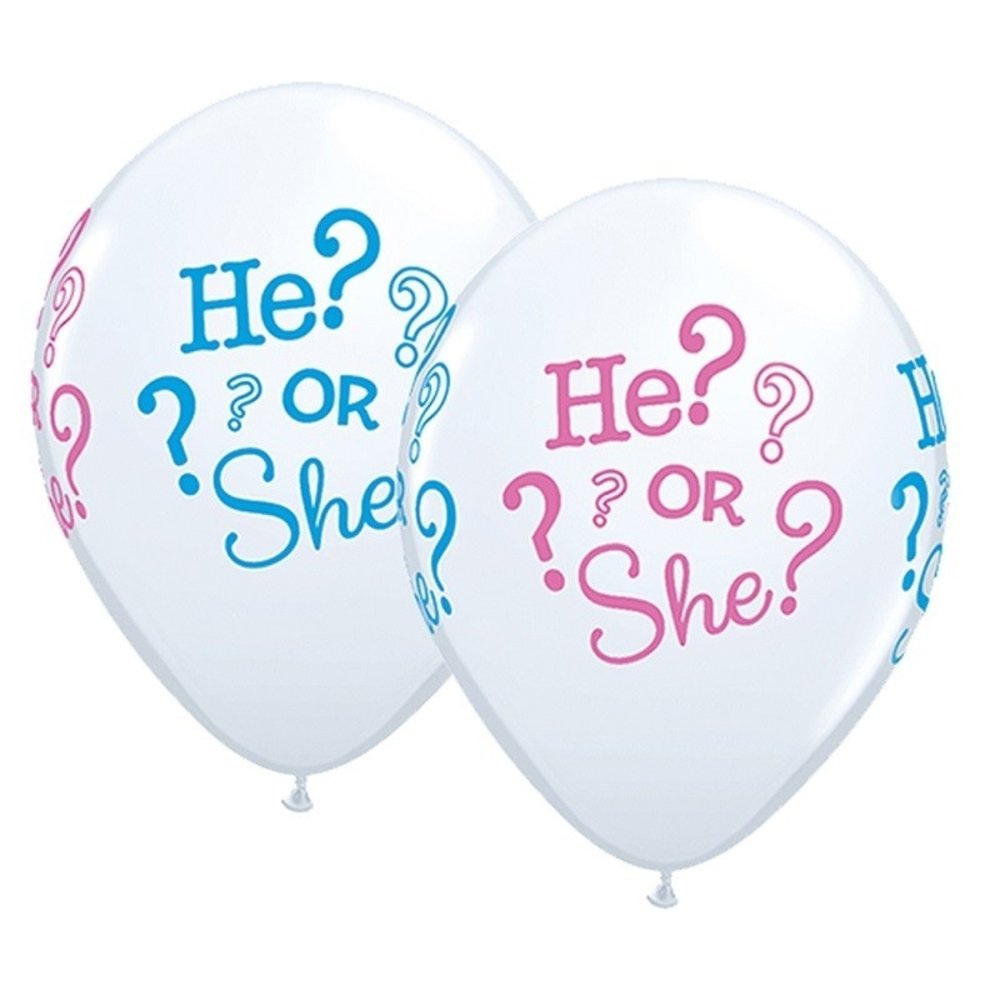 Balloons he or she | 25 pieces Balloons he or she | 25 pieces