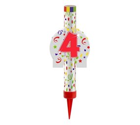 Taart ijsfontein met 4