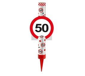 Cake IJsfontein Traffic sign 50 Cake IJsfontein Traffic sign 50