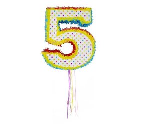 Pinata nr 5 Ziehen mit Punkten Pinata nr 5 Ziehen mit Punkten