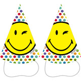 Amscan Hats smiley world 8 pieces Amscan Hats smiley world 8 pieces