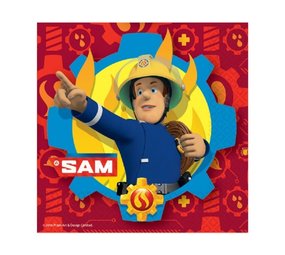 Serviette sam de pompier nouveau 20 pièces Serviette sam de pompier nouveau 20 pièces
