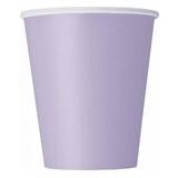 Unique Party Bekers lavendel -  lila 270 ml | 14 stuks