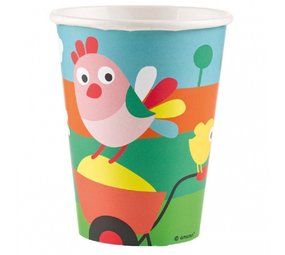 Cup Farm Fun | 8 pieces Cup Farm Fun | 8 pieces