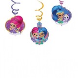 Decoration Swirl Shimmer & amp; Shine 6 pieces Decoration Swirl Shimmer & amp; Shine 6 pieces