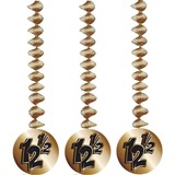 Decoration spiral 12.5 years Bronze 3 pieces Decoration spiral 12.5 years Bronze 3 pieces