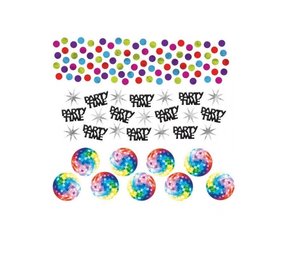 Amscan Confetti disco Fever 3 ensembles Amscan Confetti disco Fever 3 ensembles
