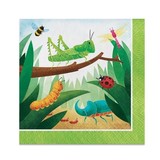 Creative Converting Napkins Insects 33x33cm | 16 pieces Creative Converting Napkins Insects 33x33cm | 16 pieces