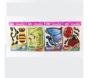 3D puzzels met Insecten | per stuk 3D puzzels met Insecten | per stuk