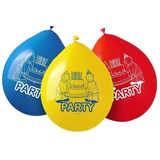 Folat Buurman en Buurman ballonnen 30cm | 8 stuks Folat Buurman en Buurman ballonnen 30cm | 8 stuks
