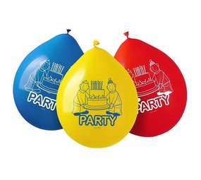 Folat Ballons Pat a Mat 30cm | 8 pièces