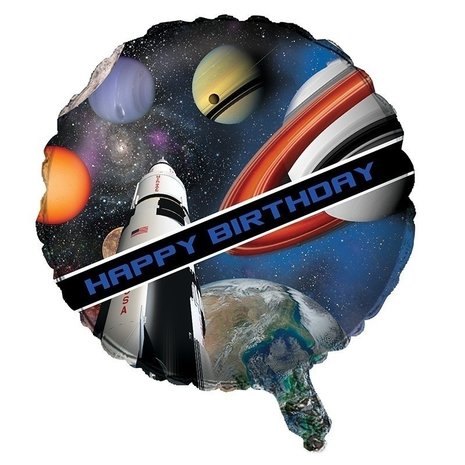 Helium Ballon Space Blast | 46 cm Helium Ballon Space Blast | 46 cm