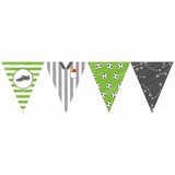 Amscan Guirlande de fanions de fête de football 4 mètres | par pièce Amscan Guirlande de fanions de fête de football 4 mètres | par pièce