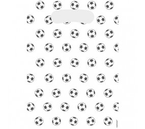 Amscan Fußball-Partytüten Kicker Party 16x23cm | 8 Stück