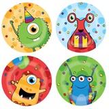 Plate Monster Party 23cm | 8 pieces Plate Monster Party 23cm | 8 pieces