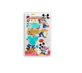 Stickerset met gum en notitieblokjes Mickey Mouse 7 delig Stickerset met gum en notitieblokjes Mickey Mouse 7 delig