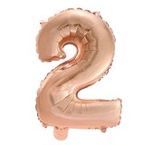 Globos Nordic Feuille de ballon 2 Rose Gold | 40cm
