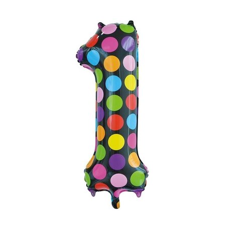 Globos Nordic Feuille de ballon 1 points 86cm