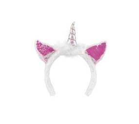 Tuf-Tuf Eenhoorn Tiara met Roze Oortjes | per stuk Tuf-Tuf Eenhoorn Tiara met Roze Oortjes | per stuk