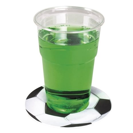 Tapis de bière Soccer | 6 morceaux Tapis de bière Soccer | 6 morceaux