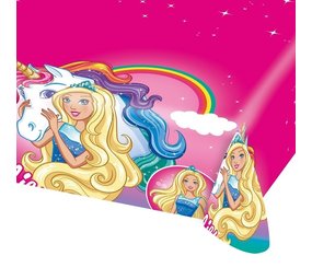 Tafelkleed Barbie & Eenhoorn Tafelkleed Barbie & Eenhoorn