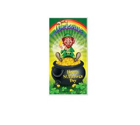 Tuf-Tuf Affiche de porte Happy St. Patricks Jour 76x152cm Tuf-Tuf Affiche de porte Happy St. Patricks Jour 76x152cm
