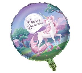 Feuille de ballon Unicorn Fantasy Feuille de ballon Unicorn Fantasy