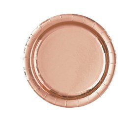 Borden Rose Goud 18cm | 8 stuks