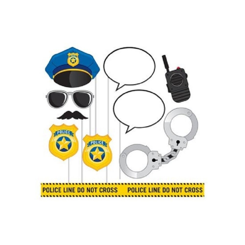 Creative Converting Photo Booth Props Politie