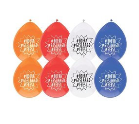 Ballon Hurra erfolgreicher Party 8 Stücke