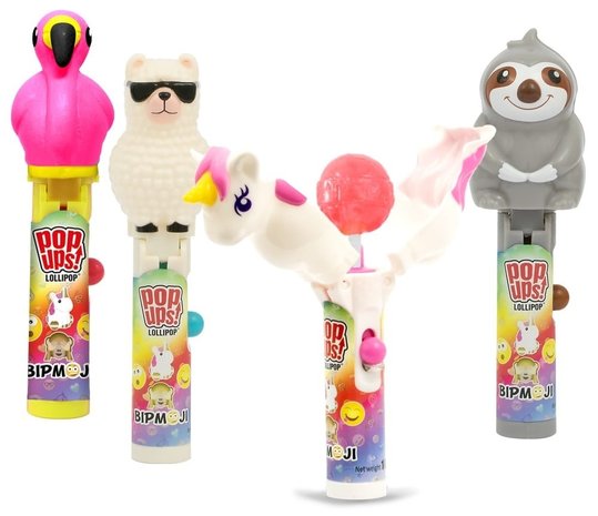 Lolly Pop-up Eenhoorn-Lama-Flamingo-Hillaard | pro Einheit