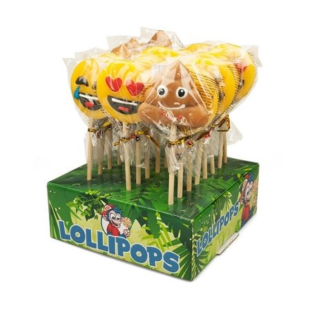 Felko Grande lolly emoji | par unité