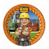 Bord Bob de Bouwer 23cm | 8 stuks