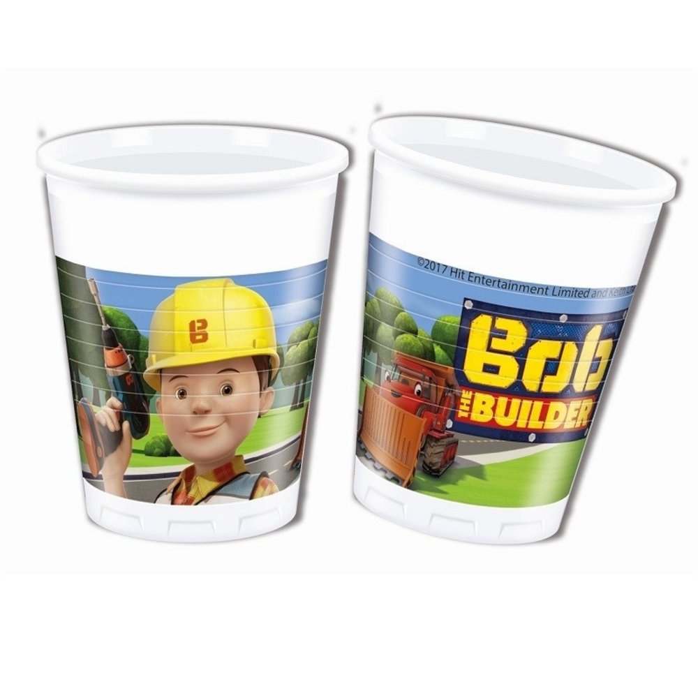 Cup Bob de Bouwer 200ml | 8 pieces Cup Bob de Bouwer 200ml | 8 pieces