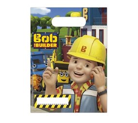 Traktatie zakje Bob de Bouwer 6 stuks Traktatie zakje Bob de Bouwer 6 stuks