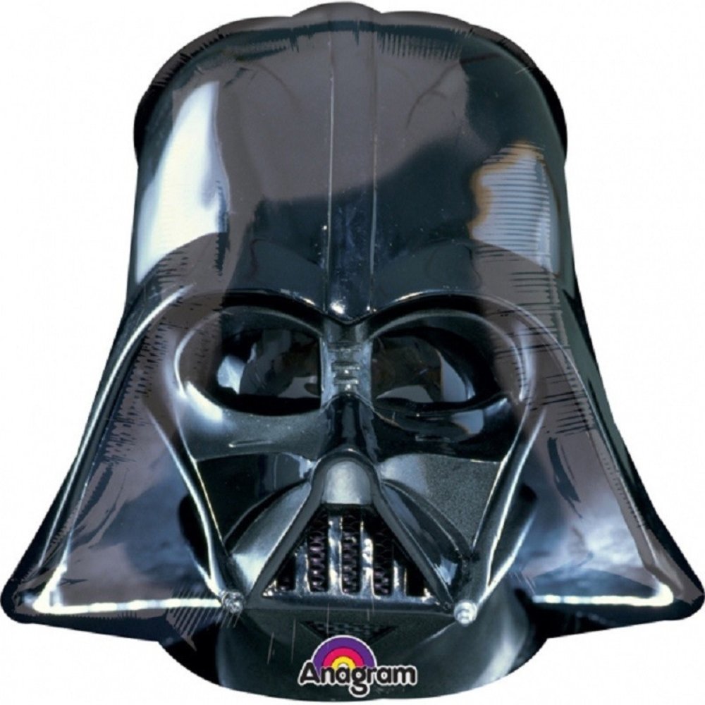 Folieballon Darth Vader 63x63cm Folieballon Darth Vader 63x63cm