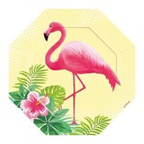 Bord Flamingo Paradise 18cm | 6 stuks Bord Flamingo Paradise 18cm | 6 stuks