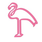 Kekse, die hervorstehende Flamingo ausführen Kekse, die hervorstehende Flamingo ausführen