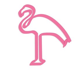 Cookies protruding shape flamingo Cookies protruding shape flamingo