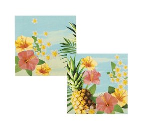 Boland Servet Paradise 33x33cm 20 stuks Boland Servet Paradise 33x33cm 20 stuks