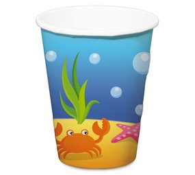 Mermaid Party Cups XL | 4 pieces Mermaid Party Cups XL | 4 pieces