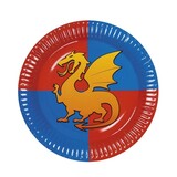 Sign Knight mit Dragon 23cm | 6 Stück Sign Knight mit Dragon 23cm | 6 Stück
