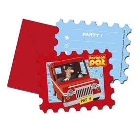 Uitnodiging Pieter Post 6 stuks Uitnodiging Pieter Post 6 stuks