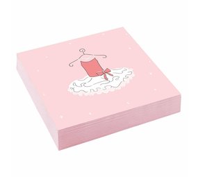 Servet Ballerina Little Dancer | 16 stuks