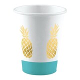 Pappbecher Ananas Vibe 250ml | 8 Stück Pappbecher Ananas Vibe 250ml | 8 Stück