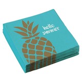 Napkin pineapple vibe 33x33cm 20 pieces Napkin pineapple vibe 33x33cm 20 pieces