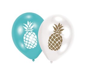 Ballon Ananas Atmosphäre 6 Stücke Ballon Ananas Atmosphäre 6 Stücke