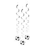 Boland Voetbal Hangdecoratie Swirls 85cm | 3 stuks Boland Voetbal Hangdecoratie Swirls 85cm | 3 stuks